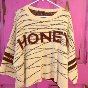 Fashion Nova “Honey” Sweater Top